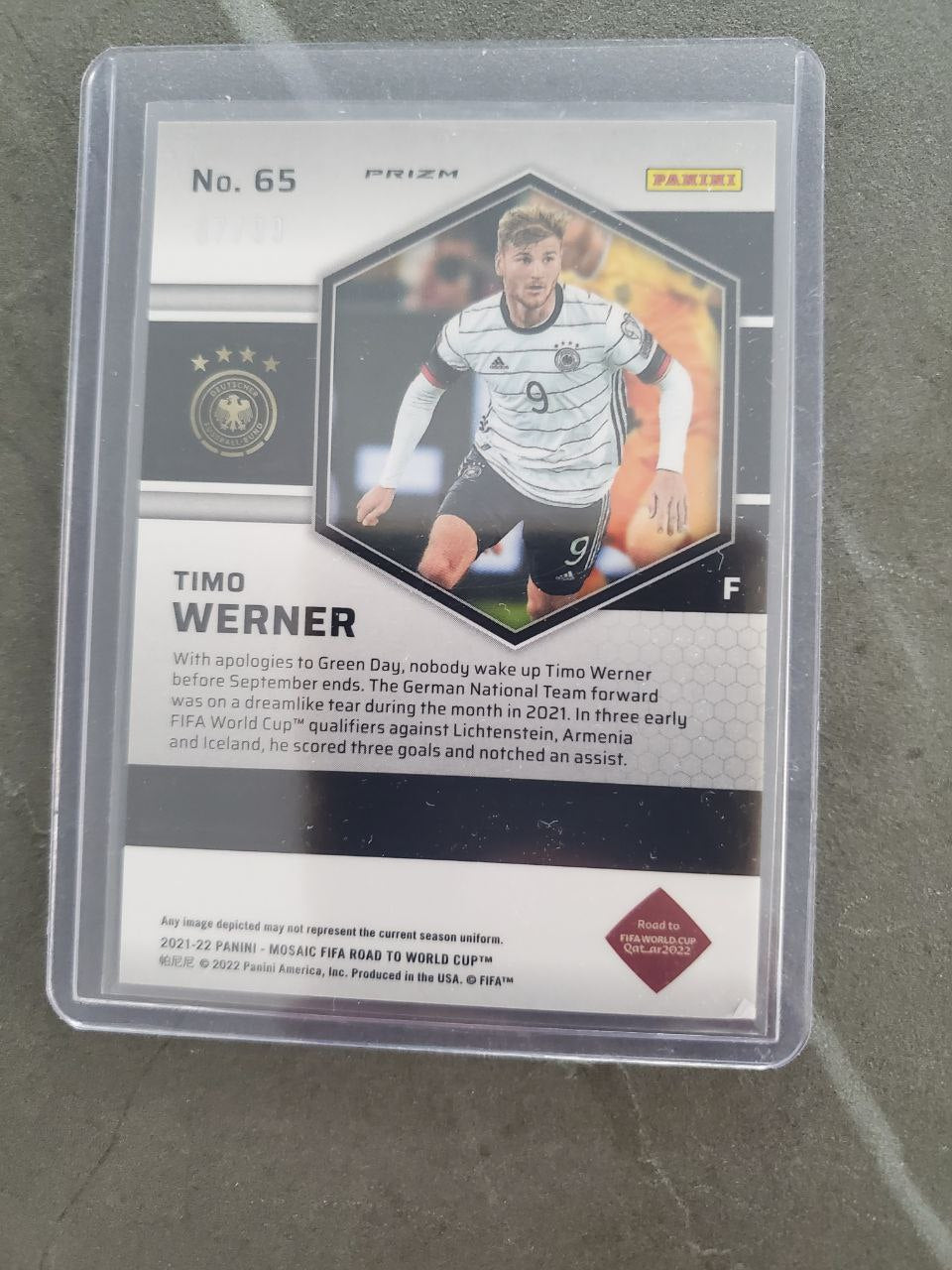 2021-22 Soccer Timo Werner