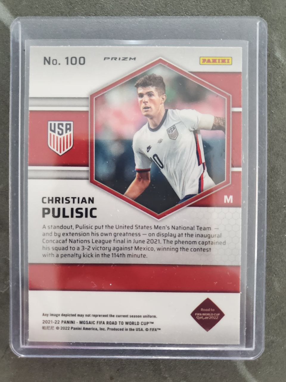 2021-22 Soccer Christian Pulisic