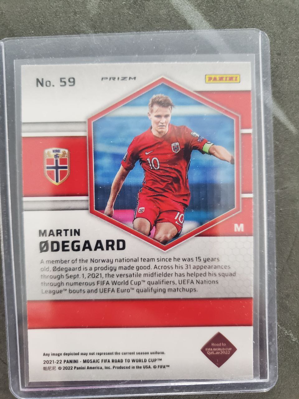 2021-22 Soccer Martin Odegaard